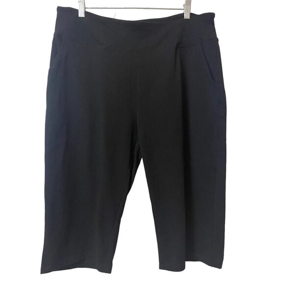 Rimless 7 Bermuda Active Shorts, Women's Plus XXL - Picture 1 of 9